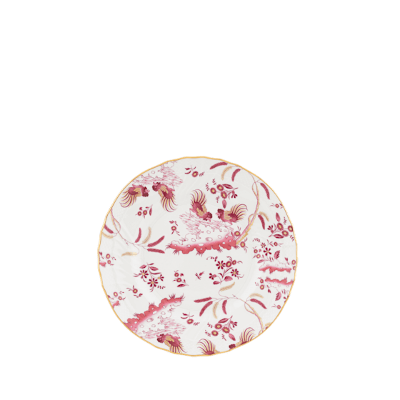Десертная тарелка 21,5 см.,
 ORO DI DOCCIA MAGENTA от Ginori 1735, 002RG00 FPT110010215G00170800