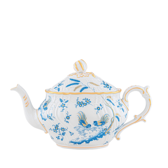 Чайник 870 мл., ORO DI DOCCIA TURCHESE от Ginori 1735, 002RG00 FTE400010087G00170600