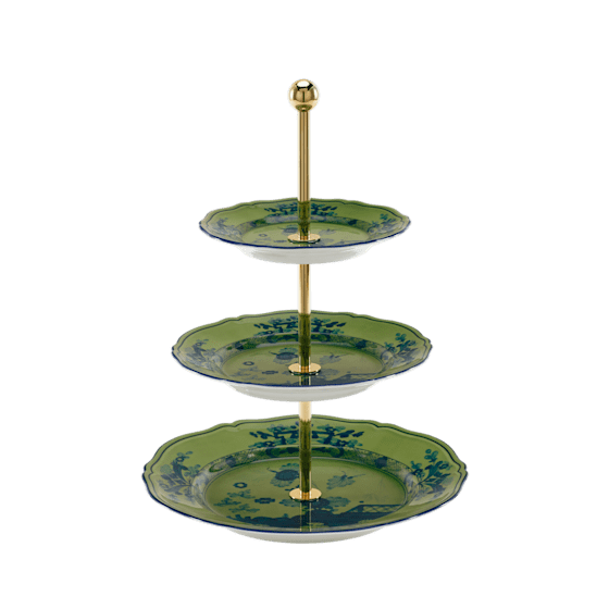 Подставка 26.5 см., ORIENTE ITALIANO MALACHITE от Ginori 1735, 003RG00 FCT403LX0265G00123600