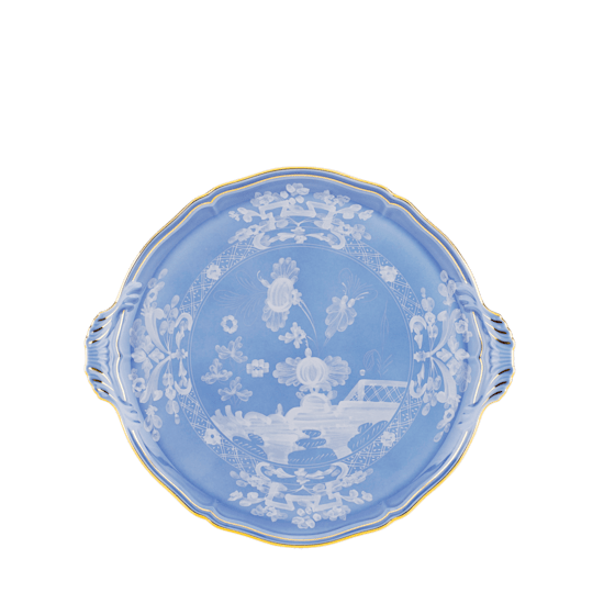 Блюдо для торта 30,5 см., ORIENTE ITALIANO PERVINCA от Ginori 1735, 003RG00 FCT910010305G00124400