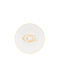 Тарелка десертная 21 см., CORONA MONOGRAM ORO от Ginori 1735, 003RG00 FPT110LX0210M01720100