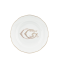 Тарелка для хлеба 17 см., CORONA MONOGRAM BLU от Ginori 1735, 003RG00 FPT110LX0170M01720000