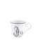 Кружка 400 мл., CORONA MONOGRAM BLU от Ginori 1735, 003RG00 FTZ700LX0400M01720000