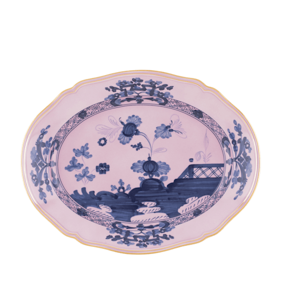 Овальное блюдо 38,5 см., ORIENTE ITALIANO AZALEA от Ginori 1735, 003RG00 FVS130010385G00124500