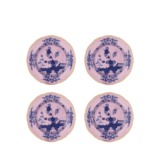 Десертная тарелка, набор 4 шт. 21 см., ORIENTE ITALIANO AZALEA от Ginori 1735, 003RG00 FX4110LX0210G00124500