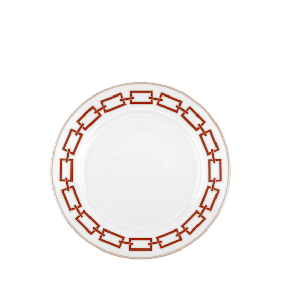 Обеденная тарелка 28 см., CATENE SCARLATTO от Ginori 1735, 004RG00 FPT110010280G00125700