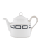 Чайник 900 мл.,
 CATENE SCARLATTO от Ginori 1735, 004RG00 FTE400010900G00125700