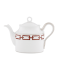 Чайник 900 мл.,
 CATENE SCARLATTO от Ginori 1735, 004RG00 FTE400010900G00125700
