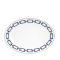 Овальное блюдо 40 см., CATENE SCARLATTO от Ginori 1735, 004RG00 FVS130010400G00125700