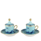 Набор из 2-х кофейных пар ORIENTE ITALIANO IRIS от Ginori 1735, 004RG00 FX917601G00124300