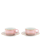 Чайный набор Colonna на 2 персоны,4 предмета, DIVA ROSA, Ginori