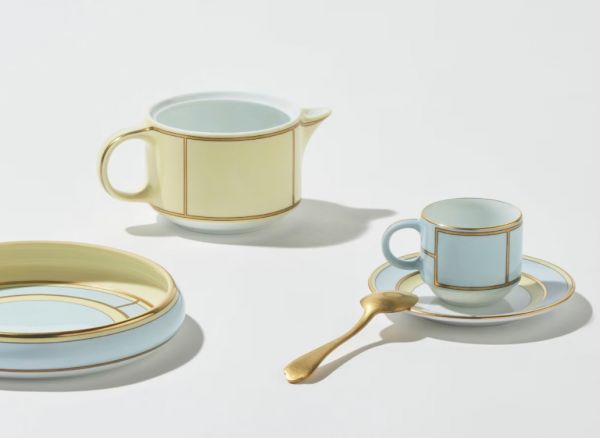 Кофейное блюдце Colonna 12,5 см., DIVA CELESTE, Ginori