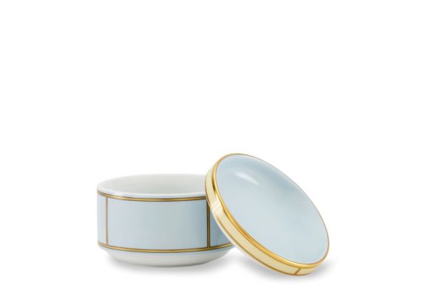 Сахарница Colonna с крышкой 245 мл.,  DIVA CELESTE, Ginori