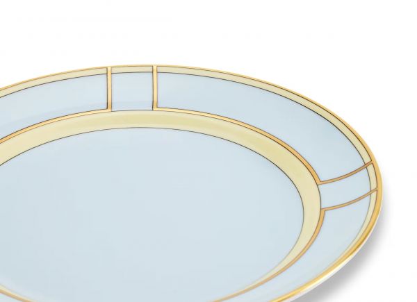 Тарелка десертная 21 см., тарелка Colonna 20 см.,  DIVA CELESTE, Ginori