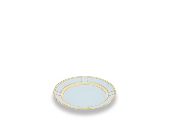 Тарелка десертная 21 см., тарелка Colonna 20 см.,  DIVA CELESTE, Ginori