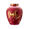 Ваза В29 см., TRASPOR.E UCCISIONE DAINO F.DO ROSSO от Ginori 1735, 016RG02 FA5338010290G09981100
