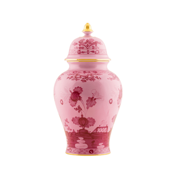 Ваза с крышкой H38 см., ORIENTE ITALIANO PORPORA от Ginori 1735, 016RG02 FA5356010380G00124200