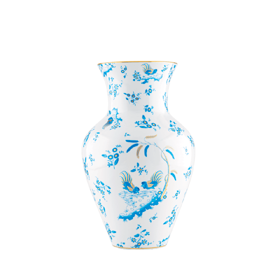 Ваза H30 см., ORO DI DOCCIA TURCHESE от Ginori 1735, 016RG02 FG6133010300G00170600