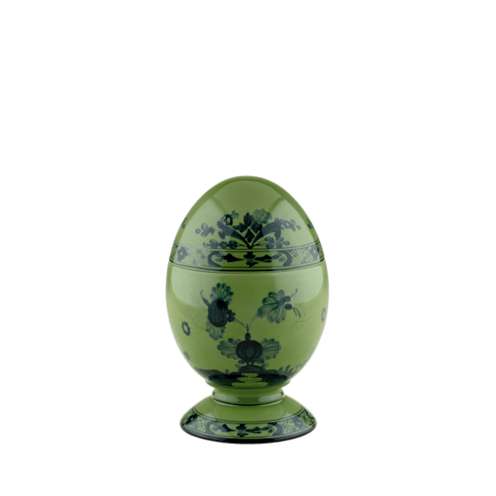 Яйцо с крышкой 21 см., ORIENTE ITALIANO MALACHITE от Ginori 1735, 017RG00 FG6846010210G00123600