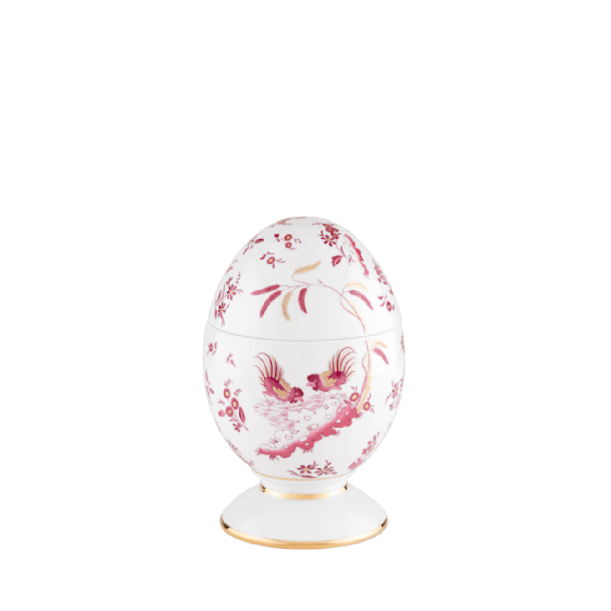 Яйцо с крышкой 21 см., ORO DI DOCCIA MAGENTA от Ginori 1735, 017RG00 FG6846010210G00170800