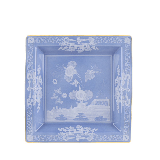 Квадратное блюдо 24.5 см., ORIENTE ITALIANO PERVINCA от Ginori 1735, 017RG02 FG6836010245G00124400