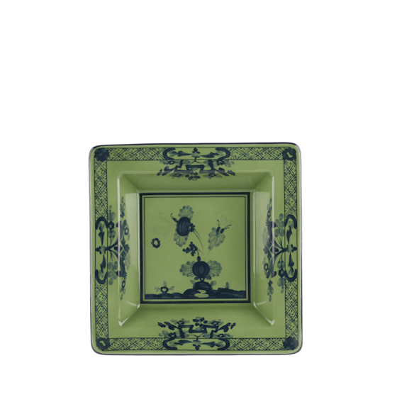 Квадратное блюдо 18 см., ORIENTE ITALIANO MALACHITE от Ginori 1735, 017RG02 FG6837010180G00123600