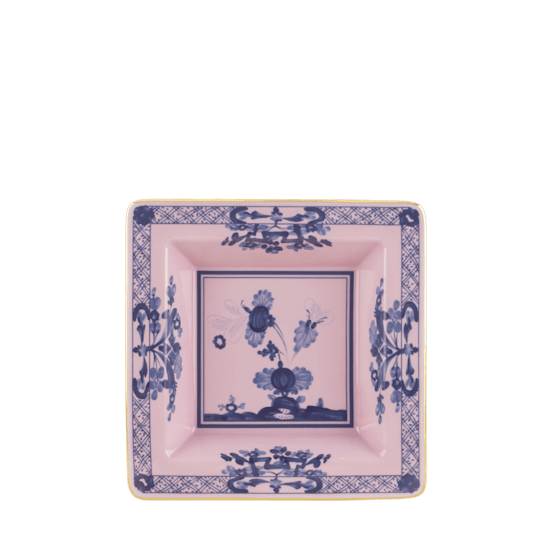 Квадратное блюдо 18 см., ORIENTE ITALIANO AZALEA от Ginori 1735, 017RG02 FG6837010180G00124500