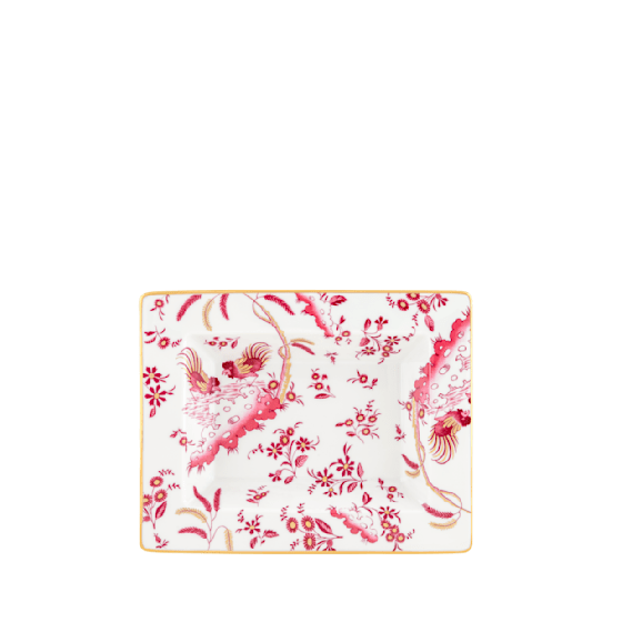 Прямоугольное блюдо 15х19 см., ORO DI DOCCIA MAGENTA от Ginori 1735, 017RG02 FG6838010150G00170800
