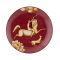 Тарелка 34,5 см., AMAZZONE CON IL CORNO F.DO ROSSO от Ginori 1735, 019RG00 FX6008010345G09980900