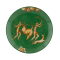Тарелка 34,5 см., AMAZZONE C/GIAVELLOTTO F.DO VERDE от Ginori 1735, 019RG00 FX6008010345G09981700