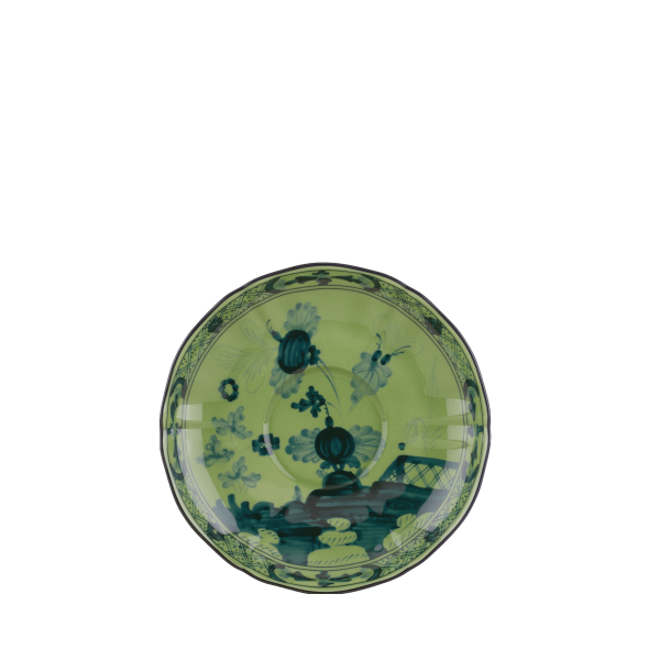 Блюдце к чайной чашке ORIENTE ITALIANO MALACHITE от Ginori 1735, 003RG00 FPT401010150G00123600
