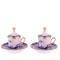 Набор из 2-х кофейных пар ORIENTE ITALIANO AZALEA от Ginori 1735, 004RG00 FX917601G00124500