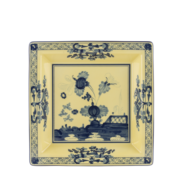 Квадратное блюдо 24.5 см., ORIENTE ITALIANO CITRINO от Ginori 1735, 017RG02 FG6836010245G00123900