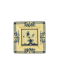 Квадратное блюдо 18 см., ORIENTE ITALIANO CITRINO от Ginori 1735, 017RG02 FG6837010180G00123900