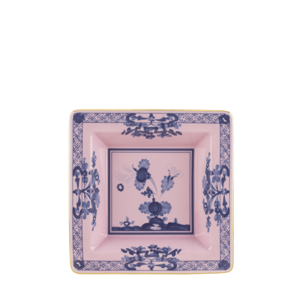 Квадратное блюдо 18 см., ORIENTE ITALIANO AZALEA от Ginori 1735, 017RG02 FG6837010180G00124500