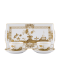 Набор из 2 чайных пар с подносом, 5 предметов., ORIENTE ITALIANO AURUM от Ginori 1735, 003RG00 FX2401LXGENG00133000