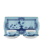 Набор из 2 -х чайных пар 220 мл.,  и  1 подноса,  ORIENTE ITALIANO IRIS, Ginori, 003RG00 FX2401LXGENG00124300