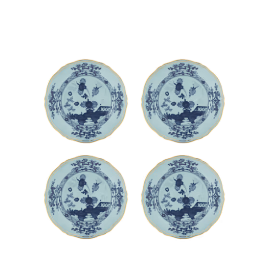Тарелка десертная 21 см.,  набор 4 шт., ORIENTE ITALIANO IRIS, Ginori, 003RG00 FX4110LX0210G00124300