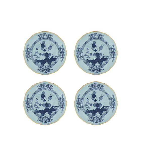 Тарелка Тарелка десертная 21 см., 21 см., 21 см.,  набор 4 шт., ORIENTE ITALIANO IRIS, Ginori, 003RG00 FX4110LX0210G00124300