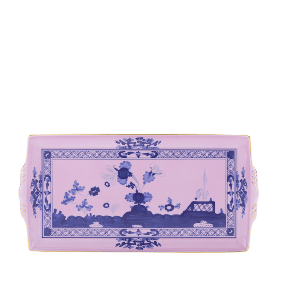 Блюдо прямоугольное 18 х 33 см.,  ORIENTE ITALIANO AZALEA, Ginori, 017RG02 FG5283LX0335G00124500