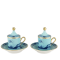 Набор из 2-х кофейных пар ORIENTE ITALIANO IRIS от Ginori 1735, 004RG00 FX917601G00124300