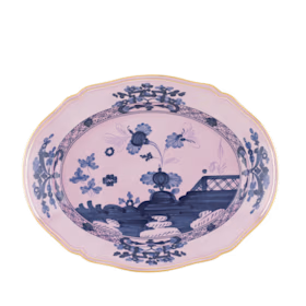 Овальное блюдо 38,5 см., ORIENTE ITALIANO AZALEA от Ginori 1735, 003RG00 FVS130010385G00124500